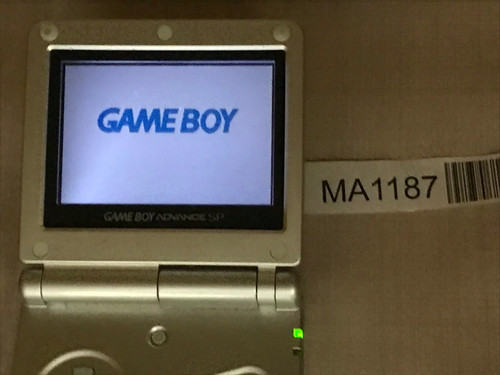Gameboy advance platinum - advance,