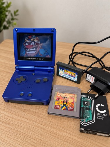 Game boy advance blu - boy,