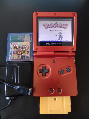 Game boy advance rossa - game, +